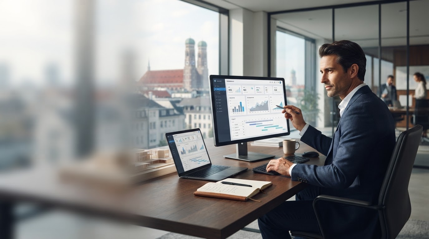 BTC 780 Elvion predictive analytics dashboard visualising market data